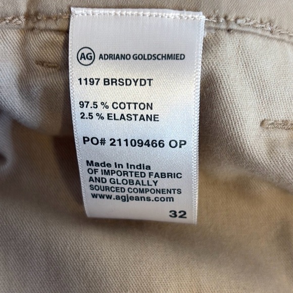 AG Adriano Goldschmied the wanderer slim short , sz 32 - Picture 10 of 10